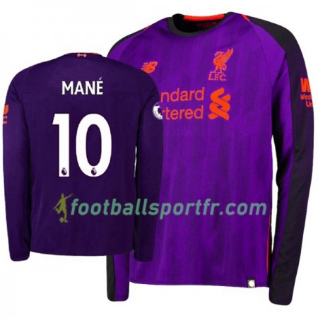 Tenue Liverpool Sadio Mane 10 Extérieur 2018-2019 Maillot de Foot ML